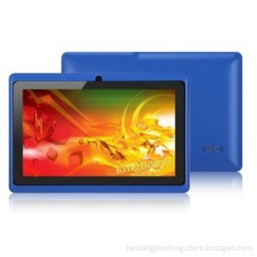 7 Inch Cheapest Colorful Tablet PC with WiFi Dual Camera (Allwinner A13 Q88)